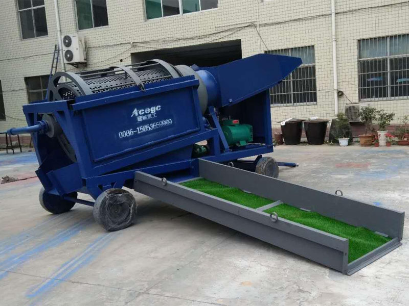 小型溜槽淘金車(chē)